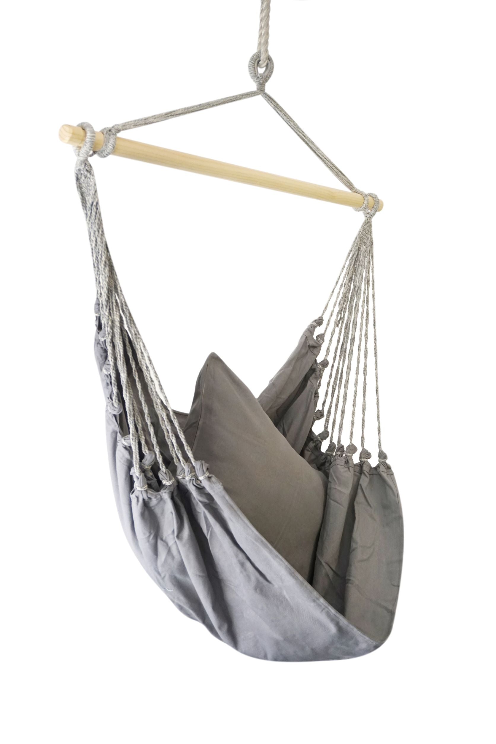 Grey hammock chair hot sale